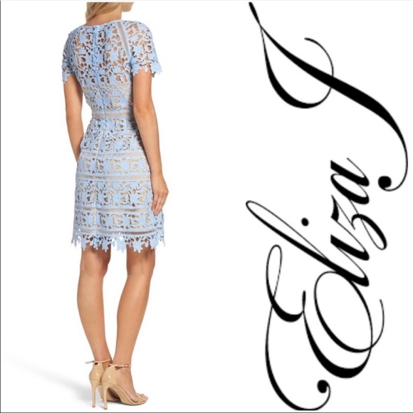 Eliza J Open Lace Dress - Picture 3 of 8